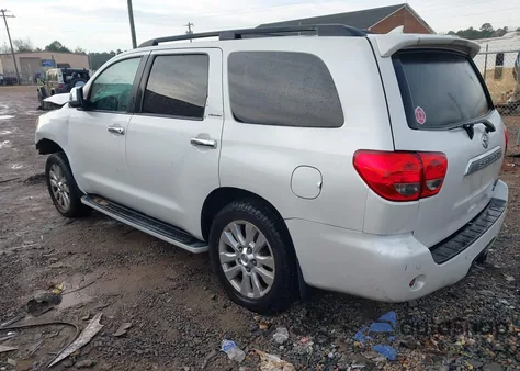 2013 Toyota Sequoia Platinum 5.7L V8 from USA, damaged, VIN 5TDDW5G1XDS086092